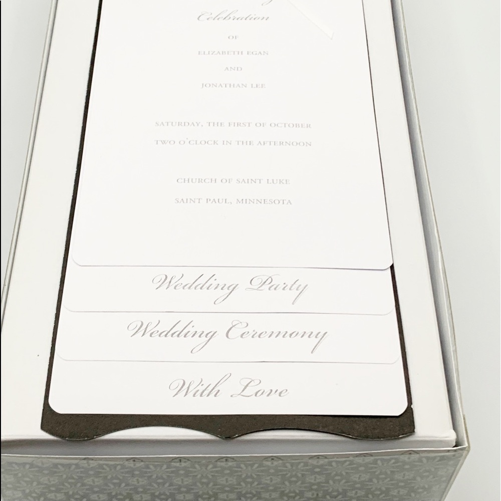Printable Program Kit - Bride Wedding Collection - 40 counts - Picture 3 of 6